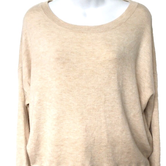 Aritzia Community Long Sleeve Crew Neck Top Size S - Picture 1 of 7
